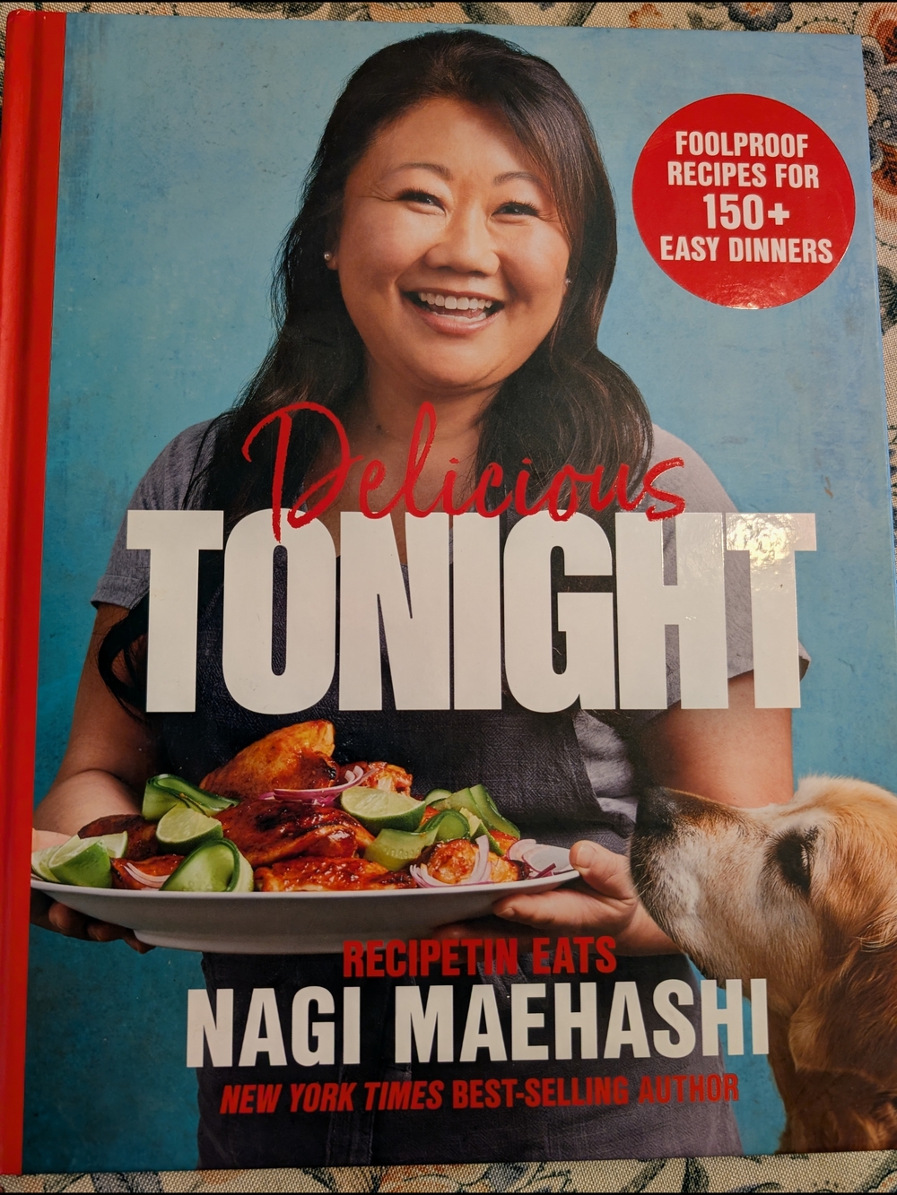 Delicious Tonight by Nagi Maehashi - Cookbook with Blue Cover